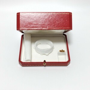 Cartier Cartier arm clock case empty box box push pin 750 K18 Mini Baignoire watch case A-469