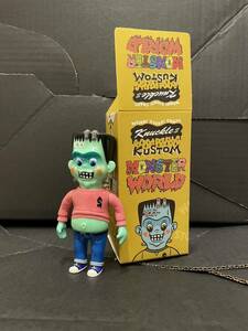 新品未使用 headlockstudio ヘッドロックスタジオ KUSTOM MONSTER WORLD ソフビ フィギュア 