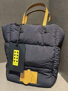 新品　未使用　MONCLER GENIUS × JW Anderson モンクレール トートバッグ ダウン TOTE MEDIUM ジーニアス ネイビー 