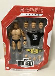 WWE Mattel Elite Ultimate Brock Lesnar マテル ブロック・レスナー フィギュア WWF プロレス UFC 新品未使用