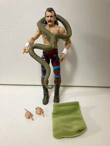 WWE Mattel Elite Jake The Snake Roberts ジェイク ジェイク ロバーツ マテル WWF プロレスフィギュア　