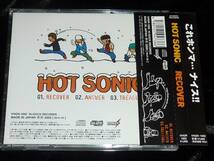 Hot Sonic / Recover = CD(帯付き,ライブ会場限定)_画像2