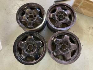 BBS？　14インチ　PCD100　４H　6.5J＋30　社外ホイール