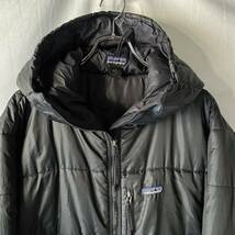 廃番 2002年製 F02 patagonia パタゴニア ダスパーカー ダスパーカ DAS PARKA ブラック 黒 L ヴィンテージ OLD_画像2