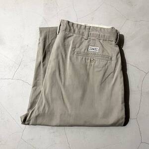 メキシコ製 Polo Ralph Lauren チノパンツ ANDREW PANT 34×30 ベージュ 2タック チノパン ポロチノ ラルフローレン 90s 00s ヴィンテージ