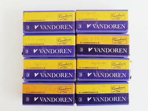 U09 Vandoren band Len bus clarinet reed hardness 3 8 box total 79 sheets 