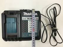 1975■　makita マキタ DC18RF 急速充電器 14.4V-18V 通電〇 動作未確認_画像9