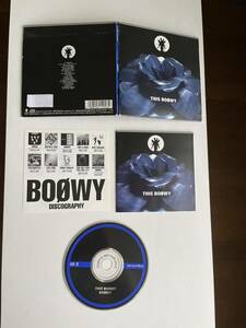 【中古　帯無し】【非売品】BOOWY THIS BOOWY 紙ジャケット仕様　ベスト盤【送料スマートレター180円】激レア　希少