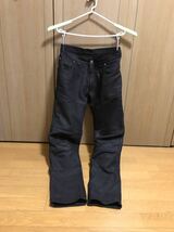 極美品 HYOD Smartレザーパンツ SMP007 SMART LEATHER D3O BIKERS PANTS サイズ 31ヒョードウ ヒョードー ブラック ブラックステッチ_画像1