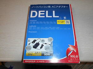 Buffalo DELL ノートパソコン用ACアダプター中古動作品 BSACA01DL20 90W