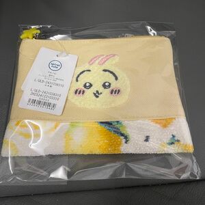 FEILER ちいかわ うさぎ レモンドット 刺繍ポーチ