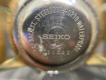 中古品　SEIKO　セイコー　17石　自動巻　2118-0230　機械式時計　手巻き式　稼働品　ゴールド　3針　デイト★814_画像4