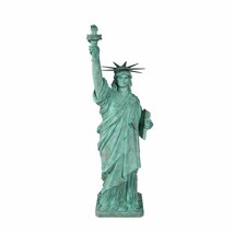 自由の女神　屋外対応インテリア置物オブジェ装飾品飾り物アメリカ雑貨飾り小物歴史的像ニューヨーク港記念碑庭ガーデンアクセント彫像_画像3