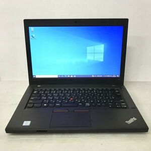 14型ビジネスノート 快適メモリ Lenovo ThinkPad L460 (Core i5-6200U 2.3GHz/8GB/500GB/Wi-Fi/Webカメラ/Windows10 Pro)[258906-]