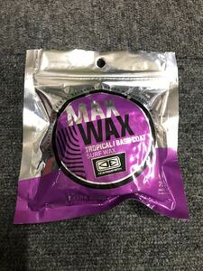 O&E ワックス マックスワックス MAXWAX ジップロック付 サーフィン サーフボード トロピカルwax