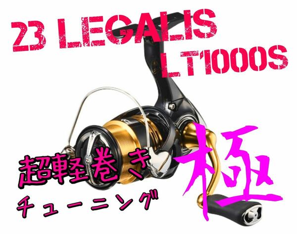 【超軽巻きチューニング 極】23 レガリス LT 1000S