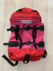 WILDERNESS EXPERIENCE　ウィルダネスエクスペリエンス　レッド×ピンク　リュック　ユニセックス　中古美品