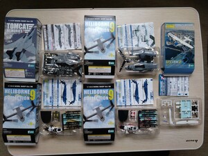 エフトイズ 航空機・ヘリ 5個セット（F-14、オスプレイ、UH-60、セスナ）【送料無料】