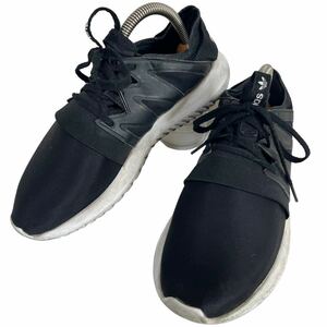 adidas(アディダス) ランニングシューズ チューブラー 伸縮素材 ブラック 24cm