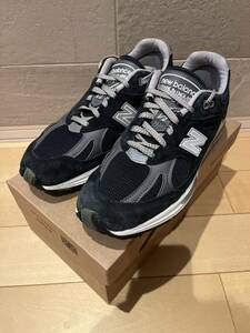 newbalance 991 V2 made in UK ネイビー　US8.5 26.5cm ニューバランス　UK8 U991NV2