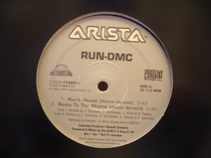 12inchレコード　 RUN-DMC / RUN'S HOUSE