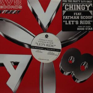 12inchレコード　CHINGY / LET'S RIDE feat. FATMAN SCOOP