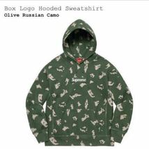 Supreme 21aw Box Logo Hooded Sweatshirt Olive Russian Camo SIZE L NIKE Burberry シュプリーム ボックスロゴフード バーバリー 24SS_画像1