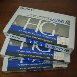 fb60506 未使用 未開封 SONY ソニー ビデオカセット テープ β ベータ 方式 Master HG おまとめ 19本 ⑥の画像2