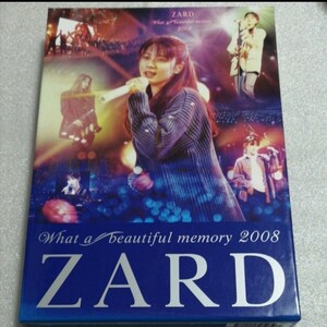 ZARD　DVD　what a beautiful memory 2008　坂井泉水　負けないで　揺れる想い 君がいない　 ベスト　送料 230円～ 