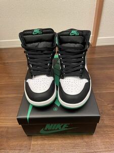 Nike Air jordan 1 retro high OG Celtics Black and Lucky Green 10.5 28.5 ナイキ ジョーダン1 ラッキーグリーン スニーカー 美品 箱 緑