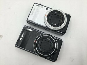 ♪▲【PENTAX ペンタックス】コンパクトデジタルカメラ 2点セット Optio VS20 まとめ売り 0206 8