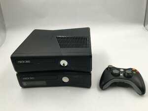 ♪▲【Microsoft マイクロソフト】XBOX 360 S 本体/コントローラー 250GB 3点セット 1439 他 まとめ売り 0208 2