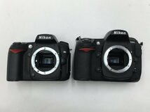 ♪▲【Nikon ニコン】デジタル一眼レフカメラボディ 部品取り 2点セット D300 D90 まとめ売り 0209 8_画像2