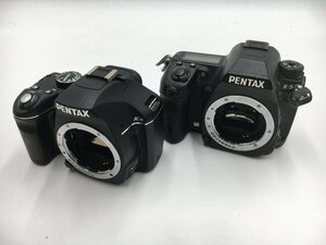 ♪▲【PENTAX ペンタックス】デジタル一眼レフカメラボディ 2点セット K-5 K-m まとめ売り 0209 8