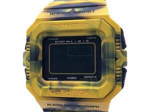 ♪▲【CASIO カシオ】G-SHOCK ジャミンカラー イエロー タフソーラー 腕時計 G-5500JC 0215 15