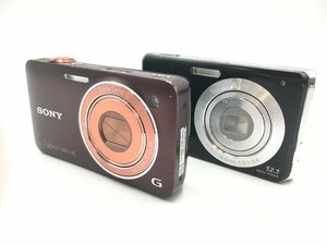 ♪▲【SONY ソニー】コンパクトデジタルカメラ 2点セット DSC-WX5 DSC-W190 まとめ売り 0215 8