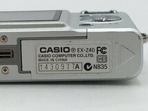 ♪▲【CASIO カシオ】コンパクトデジタルカメラ 部品取り EX-Z40 0219 8_画像8