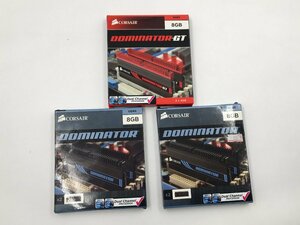 ♪▲【CORSAIR コルセア】DOMINATOR GT DDR3 4GB×2 8GB 3点セット CMP8GX3M2A1600C9 CMT8GX3M2A2000C9 まとめ売り 0219 17