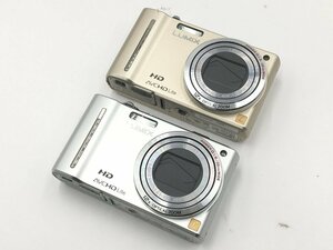 ♪▲【Panasonic パナソニック】コンパクトデジタルカメラ 2点セット DMC-TZ10 まとめ売り 0220 8