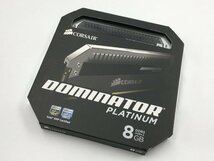 ♪▲【CORSAIR コルセア】DOMINATOR PLATINUM DDR3 4GB×2 8GB デスクトップ用メモリ CMD8GX3M2A2133C9 0221 17_画像1