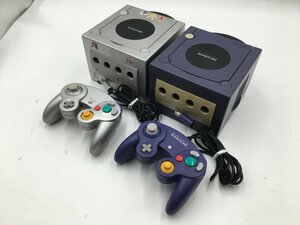 ♪▲【Nintendo ニンテンドー】ゲームキューブ 本体/コントローラー 4点セット DOL-001(JPN)/DOL-003 まとめ売り 0221 2