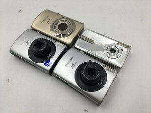 ♪▲【Canon キヤノン】コンパクトデジタルカメラ 部品取り 4点セット IXY DIGITAL 920IS/910IS 他 まとめ売り 0226 8