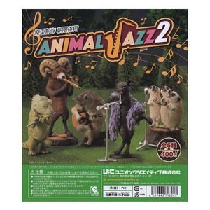 朝隈俊男 ANIMAL JAZZ2 アニマル ジャズ 2 全5種フルコンプセット ユニオンクリエイティブ ガチャポン フィギュア