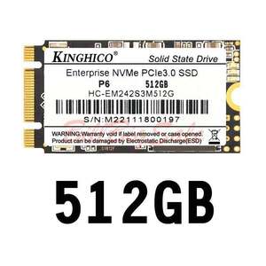 新512GB (M.2 2242 NVMe SSD) 512G PCIe Gen3x2 内蔵SSD B+M Key 5ヶ年間保証 未使用 WWANスロット Thinkpad X280 T480 P51 P52 Dell 3510