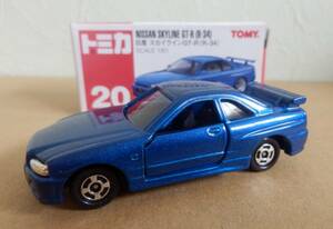 トミカ赤箱20　日産スカイラインＧＴ-Ｒ（Ｒ-34）