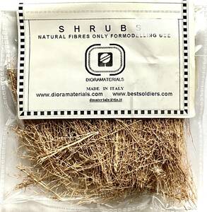 ■ Dioramaterials【希少】 1/35 ディオラマテリアル SHRUBS Natural fibers 低木 内容量9g イタリア製