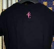 ■ VERSACE JEANS COUTURE ヴェルサーチ ジーンズクチュール カットソー Tシャツ 黒 S_画像4