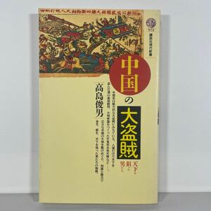 中国の大盗賊: 天下を狙った男たち (講談社現代新書 972) 高島 俊男 著