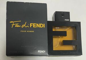 未使用 FENDI フェンディ メンズ 香水オードトワレ ファン ディ フェンディプールオム 100ml 