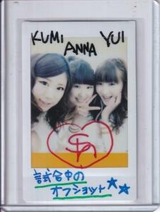 2014 BBM 福岡ソフトバンクホークス Honeys Flash!! KUMI&YUI&ANNA 5枚限定メッセージ付きサインチェキ